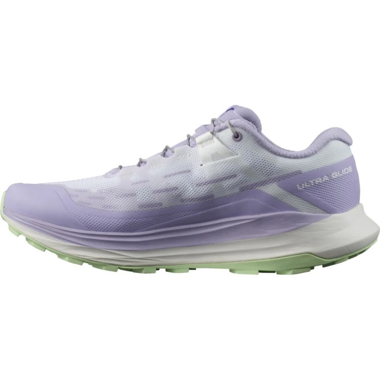 Lavender / White Salomon Ultra Glide Women's Trail Running Shoes | PH 27319N